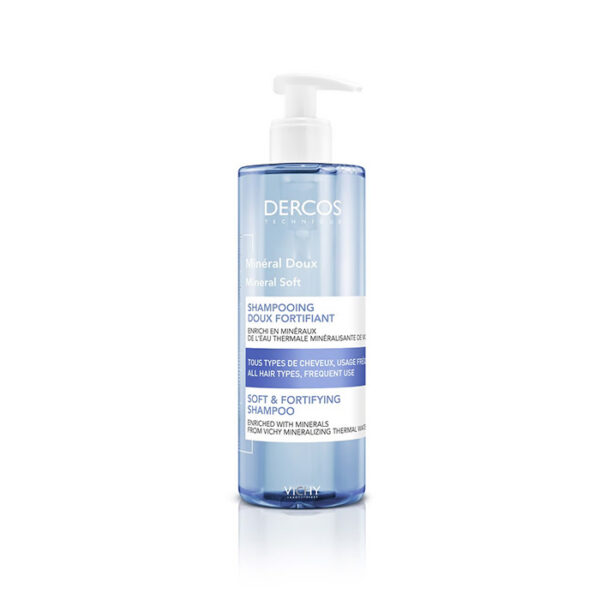 Dercos Mineral Soft Fortifying Shampoo 400ml